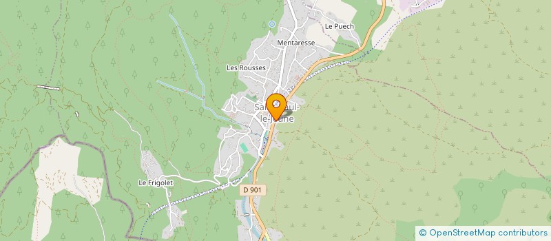 localisation de l'entreprise MONSIEUR SUNLEE-ANAEL SUNT  SAINT-PAUL-LE-JEUNE