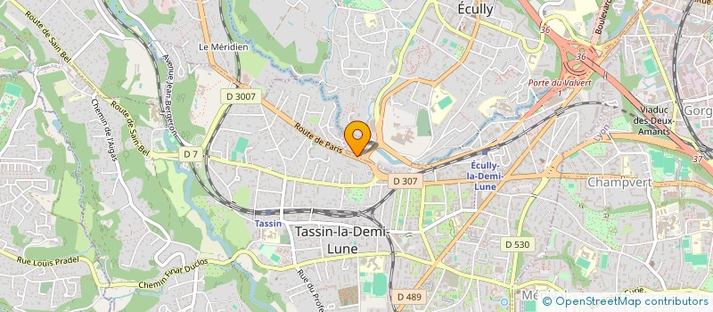 localisation de l'entreprise MONSIEUR SUNNY ARMAND  ECULLY