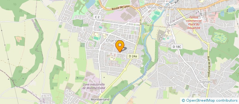 localisation de l'entreprise MONSIEUR SUNNY BOUILLET  CREMIEU