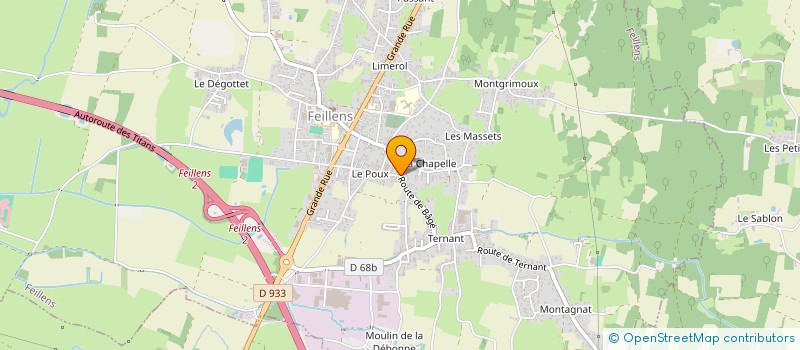 localisation de l'entreprise MONSIEUR SUNNY BROCHET à FEILLENS