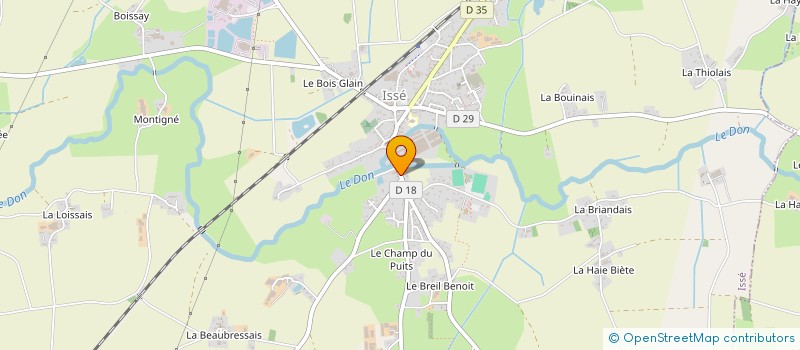 localisation de l'entreprise MONSIEUR SUNNY HAMERY  ISSE