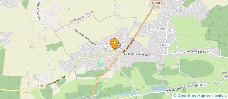 localisation de l'entreprise MONSIEUR SUNNY LEROY  SAINT-PIERRE-DES-FLEURS