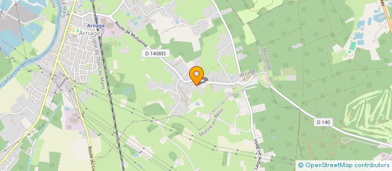 localisation de l'entreprise MONSIEUR SUNNY MATHIAS  MULSANNE