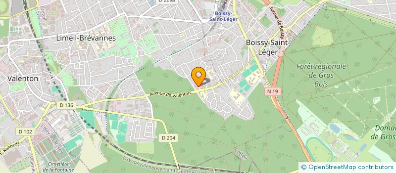 localisation de l'entreprise MONSIEUR SUNNY RAM  LIMEIL-BREVANNES