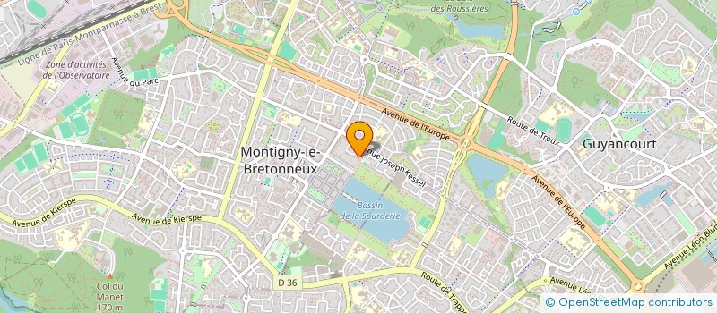 localisation de l'entreprise MONSIEUR SUNSIRAVUT SUNTHOR à MONTIGNY-LE-BRETONNEUX