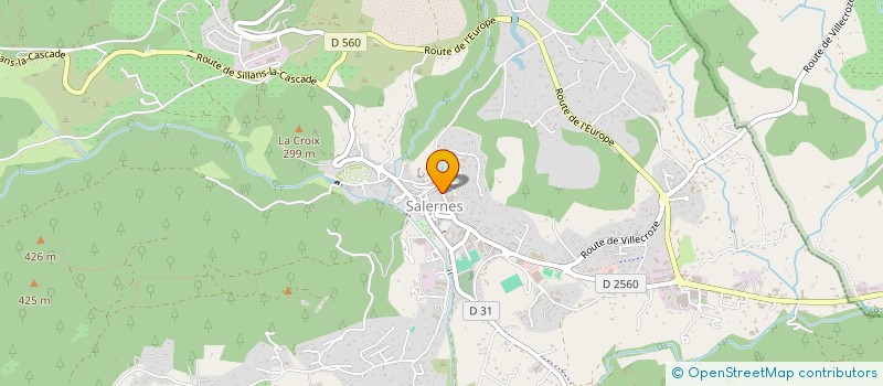 localisation de l'entreprise MONSIEUR SUNY LALANDE  SALERNES