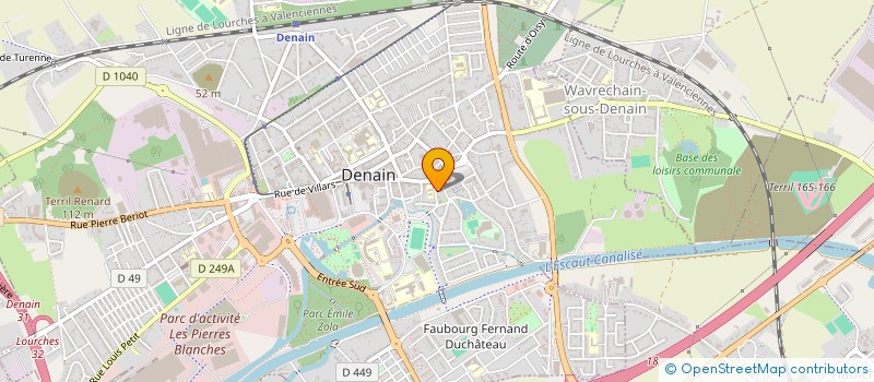 localisation de l'entreprise MONSIEUR SUPERMAN SAVA  DENAIN