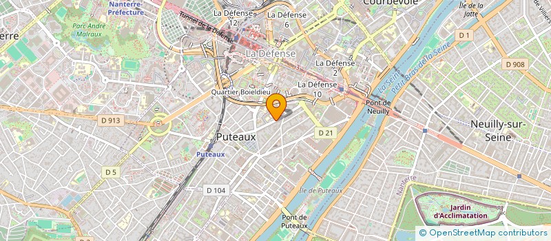 localisation de l'entreprise MONSIEUR SUPPLY CENTRALIS  PUTEAUX