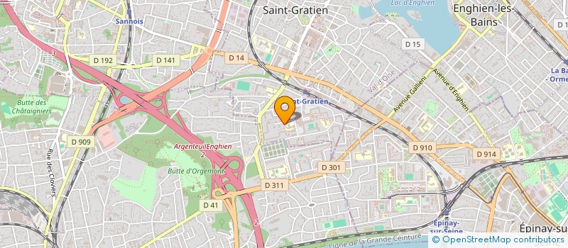 localisation de l'entreprise MONSIEUR SUPRIT RANA  SAINT-GRATIEN