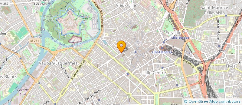 localisation de l'entreprise MONSIEUR SURANGA WARNAKULASURIYA FERNADO  LILLE