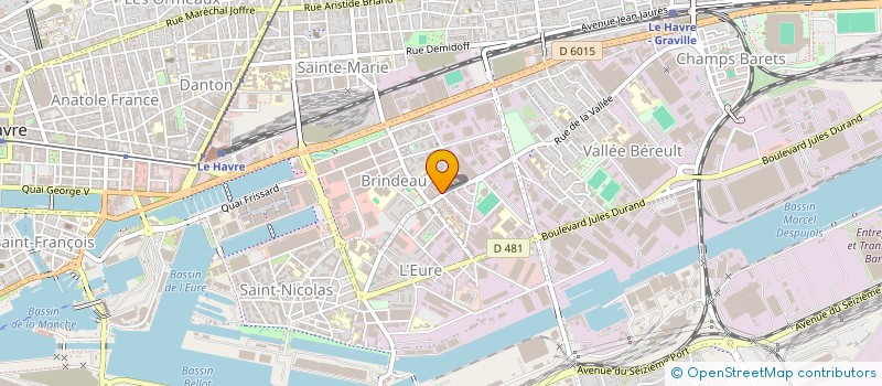 localisation de l'entreprise MONSIEUR SUREN ABADJYAN à LE HAVRE