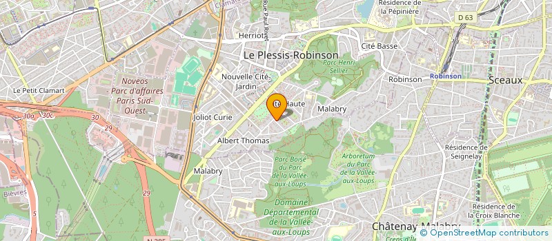 localisation de l'entreprise MONSIEUR SUREN ADAMYAN à LE PLESSIS-ROBINSON