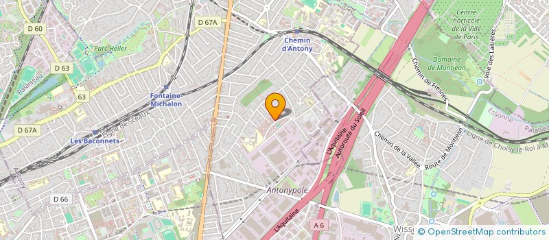 localisation de l'entreprise MONSIEUR SUREN AGHOYAN à ANTONY