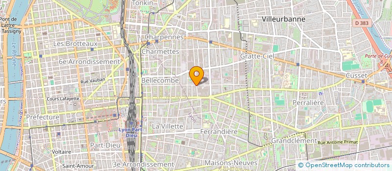 localisation de l'entreprise MONSIEUR SUREN DANIELYAN  VILLEURBANNE