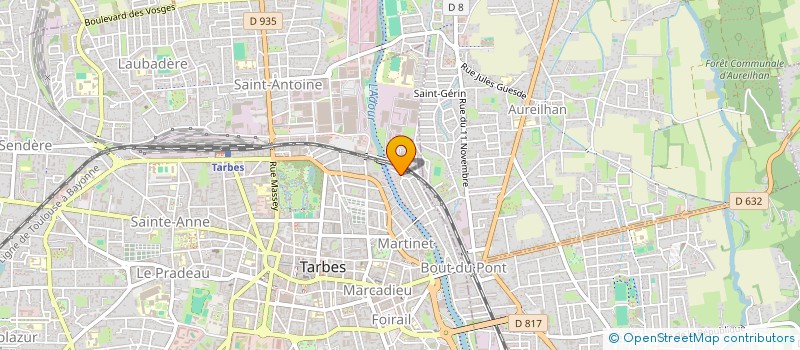 localisation de l'entreprise MONSIEUR SUREN GRICORIAN  BARBAZAN-DEBAT