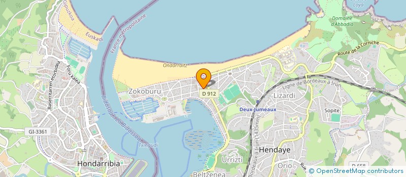 localisation de l'entreprise MONSIEUR SUREN SAHAKYAN à HENDAYE