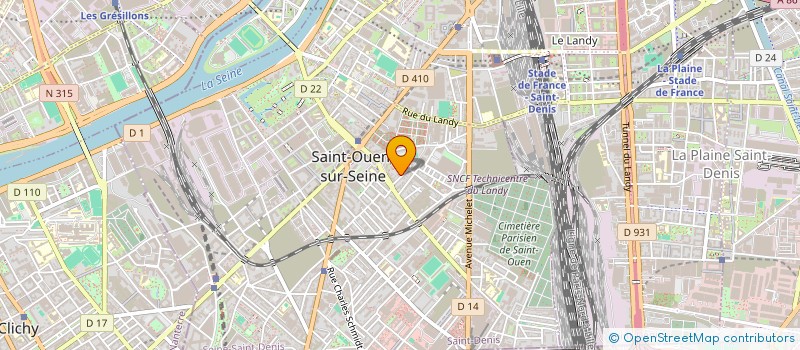 localisation de l'entreprise MONSIEUR SURESHKUMAR THURAISINGAM à SAINT-OUEN-SUR-SEINE