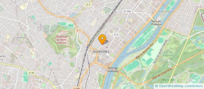 localisation de l'entreprise MONSIEUR SURESNES LECLERCQ PLOMBIER à SURESNES