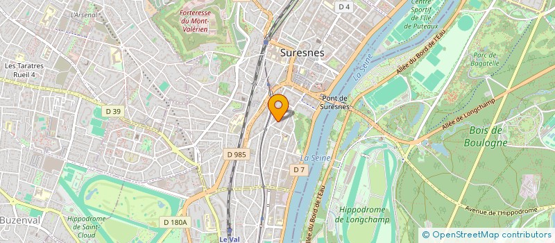 localisation de l'entreprise MONSIEUR SURESNES LUNE à SURESNES