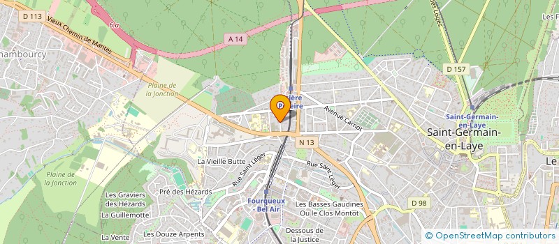 localisation de l'entreprise MONSIEUR SUREYYA OKUR  SAINT-GERMAIN-EN-LAYE