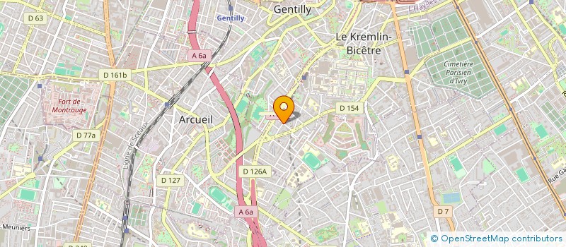 localisation de l'entreprise MONSIEUR SURYA TEJA TERALA  LE KREMLIN-BICETRE