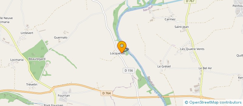 localisation de l'entreprise MONSIEUR SUSAN TAYLOR  CLEGUEREC