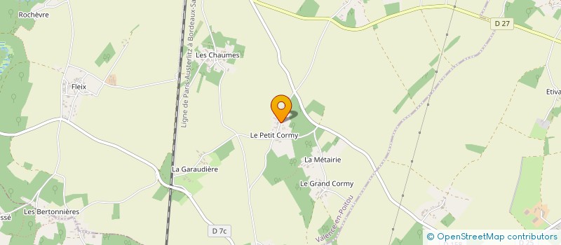 localisation de l'entreprise MONSIEUR SUSANNAH RONN  VALENCE-EN-POITOU