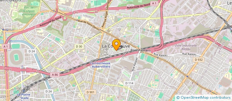 localisation de l'entreprise MONSIEUR SUSHANTA KUMAR MONDAL à LA COURNEUVE