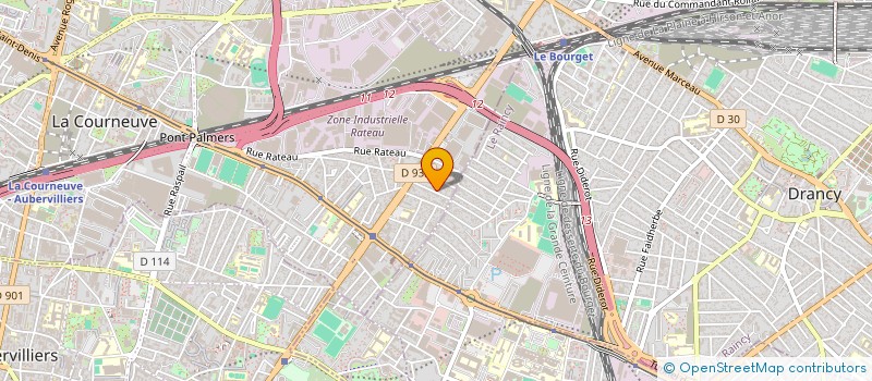 localisation de l'entreprise MONSIEUR SUSHIL BAIRAGI à LA COURNEUVE