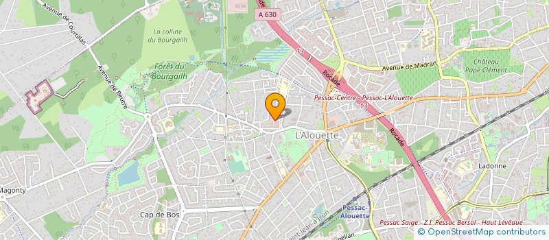 localisation de l'entreprise MONSIEUR SUWARIBA GASSAMA à PESSAC