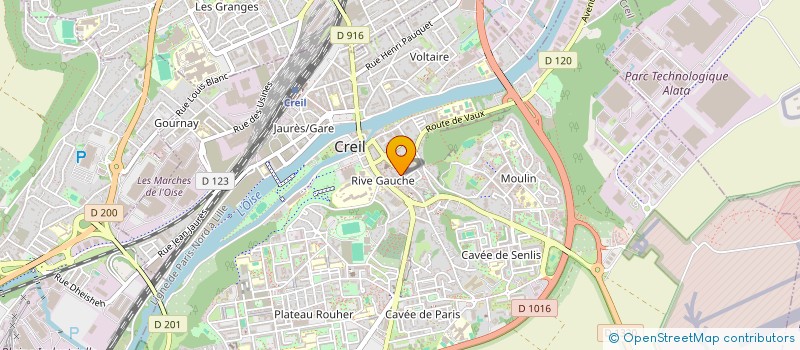 localisation de l'entreprise MONSIEUR SVATH NHOTPRASA à CREIL