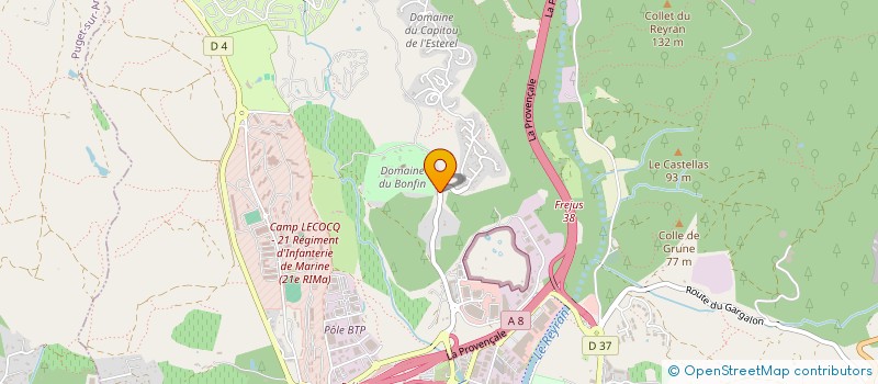 localisation de l'entreprise MONSIEUR SVEN D'HOOGHE  HYERES