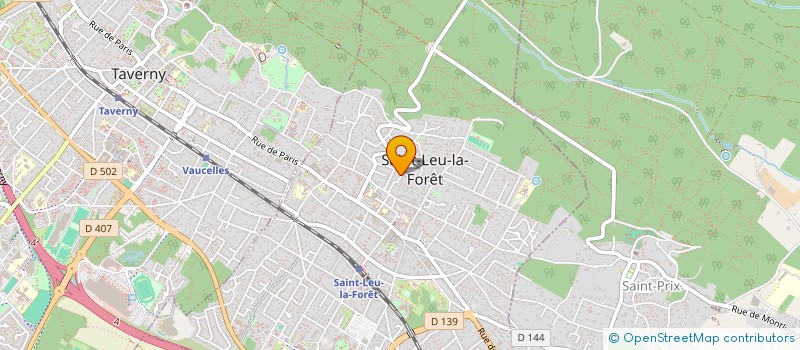 localisation de l'entreprise MONSIEUR SVEN JUGE  SAINT-LEU-LA-FORET