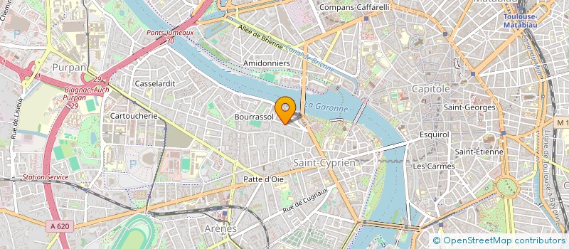 localisation de l'entreprise MONSIEUR SVEN THOMAS à TOULOUSE