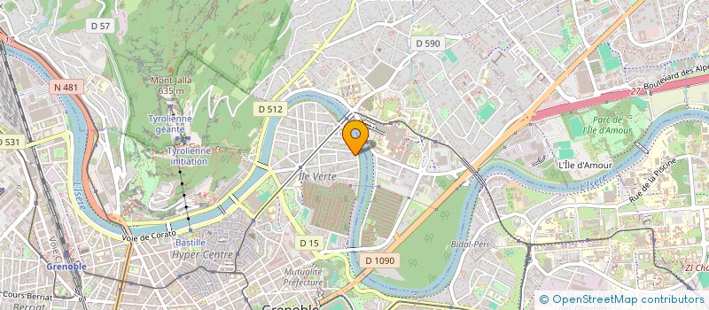 localisation de l'entreprise MONSIEUR SVETOSLAV SAEV  GRENOBLE