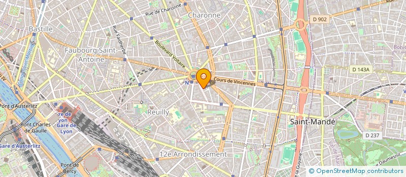 localisation de l'entreprise MONSIEUR SVETOZAR ANDREEV à PARIS