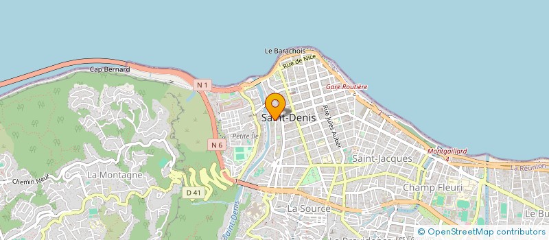 localisation de l'entreprise MONSIEUR SVIATOSLAV DUFOUR  SAINT-DENIS