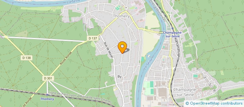 localisation de l'entreprise MONSIEUR SVILEN KOLEV  THOMERY