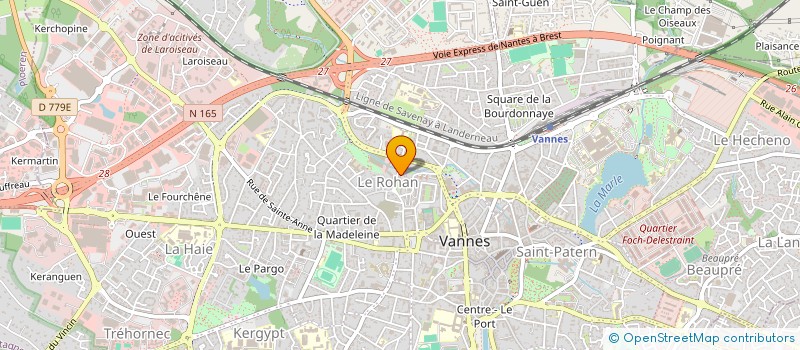 localisation de l'entreprise MONSIEUR SVYATOSLAV BEZNOSYUK à VANNES