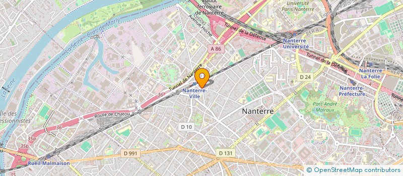 localisation de l'entreprise MONSIEUR SVYATOSLAV BRENETSKIY  NANTERRE