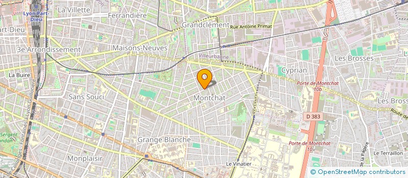 localisation de l'entreprise MONSIEUR SWAN DAPHNE  LYON