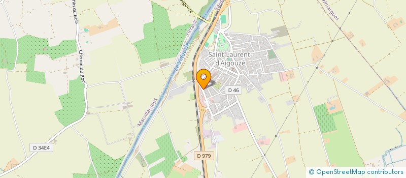 localisation de l'entreprise MONSIEUR SWAN FRANCOIS  SAINT-LAURENT-D'AIGOUZE