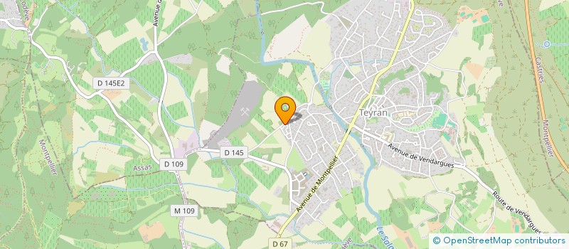 localisation de l'entreprise MONSIEUR SWAN MAUREIN  TEYRAN