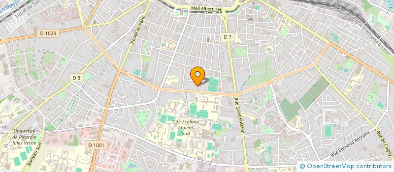 localisation de l'entreprise MONSIEUR SWAN RAUX  AMIENS