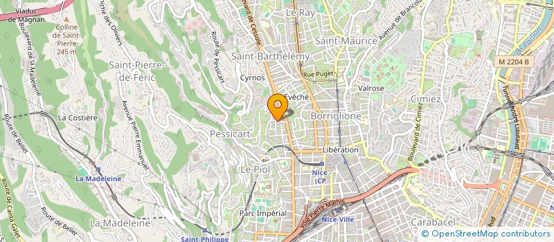 localisation de l'entreprise MONSIEUR SWAN REAULT  NICE