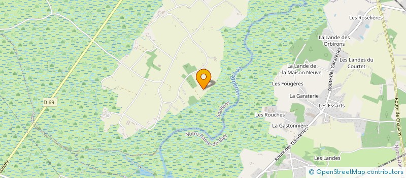 localisation de l'entreprise MONSIEUR SWAN REMAUD  SOULLANS