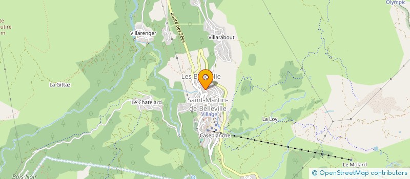 localisation de l'entreprise MONSIEUR SWAN ROUVE  LES BELLEVILLE