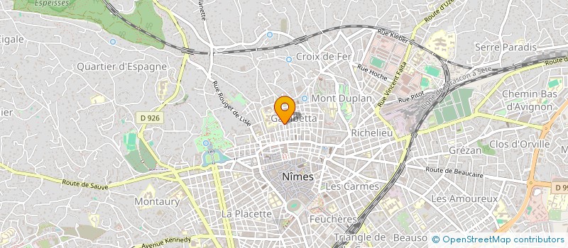 localisation de l'entreprise MONSIEUR SWAN SOTO  NIMES