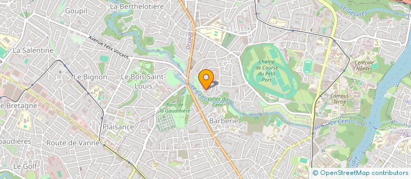 localisation de l'entreprise MONSIEUR SWANN BOISROBERT  NANTES
