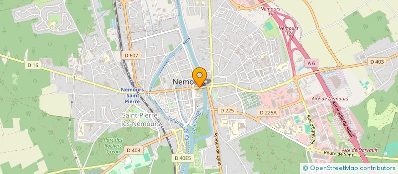 localisation de l'entreprise MONSIEUR SWANN DE SOUSA  NEMOURS